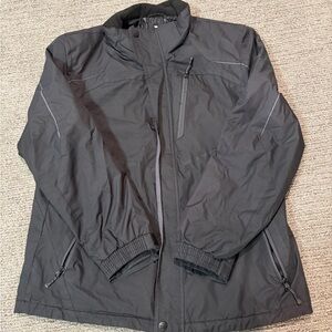 Men’s Black Winter Snow Jacket